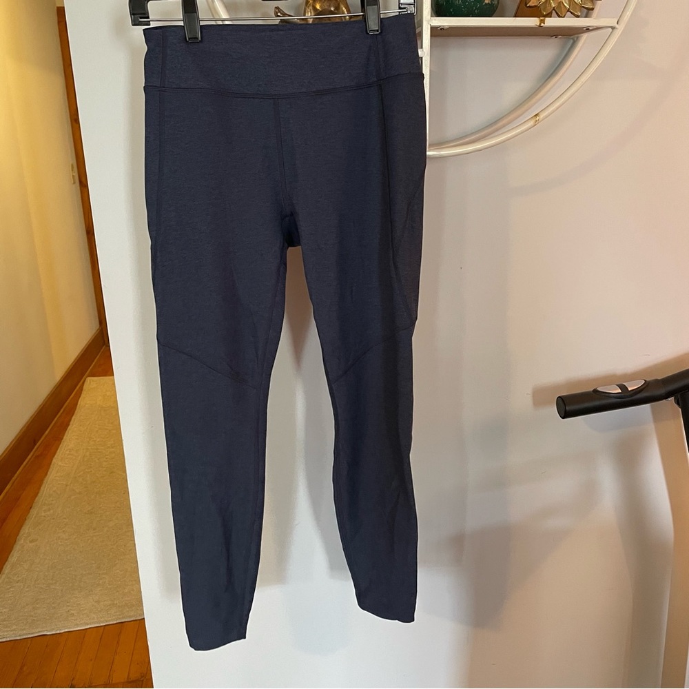 Outdoor Voices Women Medium M Leggings Pants Blue